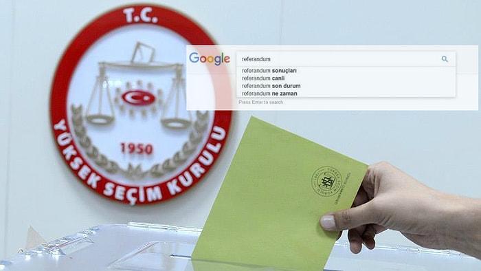 Türkiye Anayasa Referandumunu Google'da Nasıl Aradı?