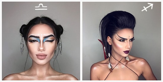 Мейкап в астрологическом стиле от Сетарех Хоссейни