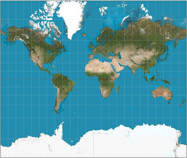 The 'Mercator Projection,' which is one of the world's most widespread maps and what many of us think of when we hear the word World, is as misleading as it is widespread.