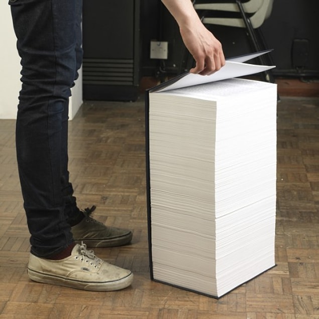7. If we wanted to make a book of a day on Twitter, we would have a 10 million page book.