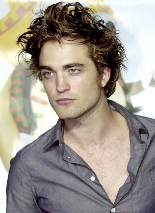 1. Robert Pattinson’s secret to greasy hair: not washing it.