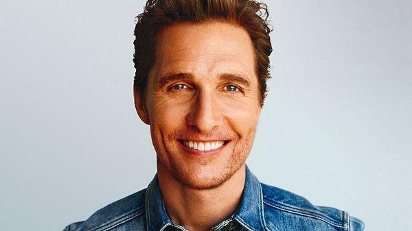 10. Matthew McConaughey doesn't wear deodorant.
