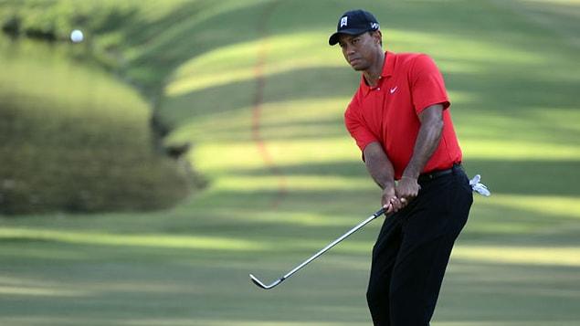 11. Finally, Tiger Woods farts.