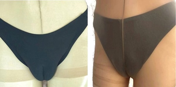 5. Согласно описанию продукта, это нижнее белье обещает «поднять и разделить» две вещи, которые непонятно, зачем нужно разделять. Оно также предлагает дополнительный бонус: эффект похудения для вашего животика!