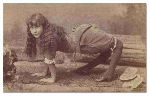 20. Camel girl.