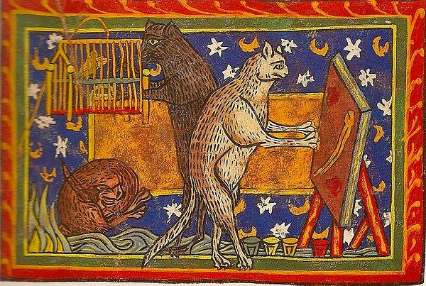 Kedilerin sahip oldukları bu statüyü kaybetmeye başlamaları ise Orta Çağ'a denk düşmektedir.
