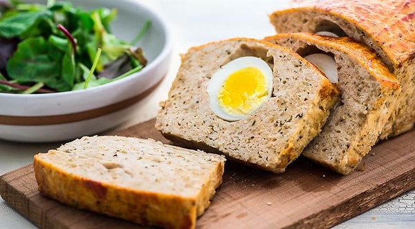 7. Куриный рулет с яйцами