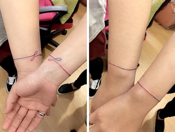 1. Мы с тобой связаны нитями судьбы