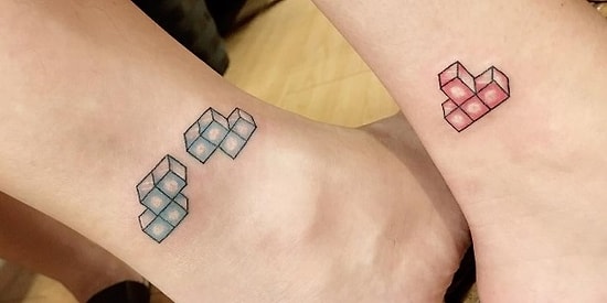 16 идей милых татуировок для влюбленных парочек