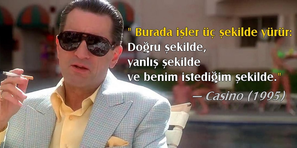 Gelmiş Geçmiş En İyi Aktörlerden Olan Robert De Niro ile Efsaneleşmiş 15 Unutulmaz Replik
