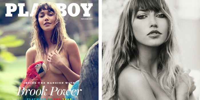 Ünlü Dergi Playboy'un 2017 Playmate'i Seçtiği Egzotik Güzel: Brook Power