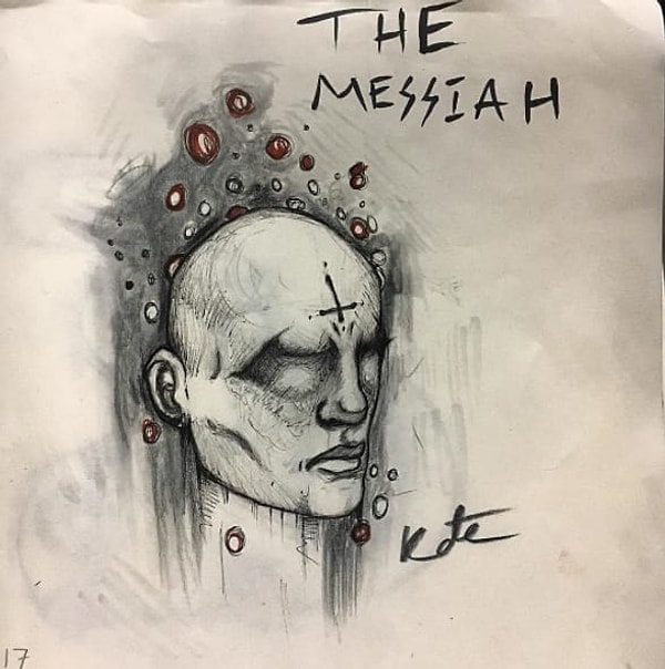 2. Чтобы справиться с болезнью, особенно с видениями, которые ее посещают, девушка начала рисовать свои галлюцинации.