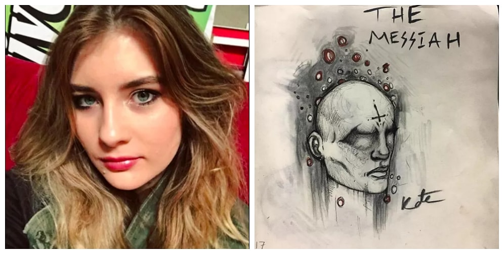 18-летняя девушка, страдающая шизофренией превращает свои галлюцинации в предметы искусства