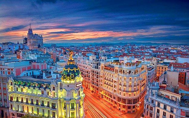 10. Madrid, İspanya