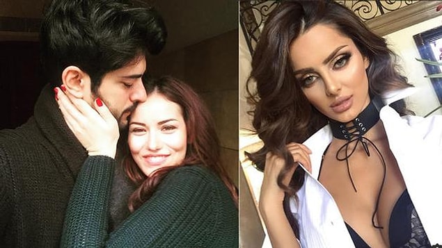 Ardından da sahiplenen kadın tutuşuyla "bu adam benim" dercesine fotoğraf attırıyordu.