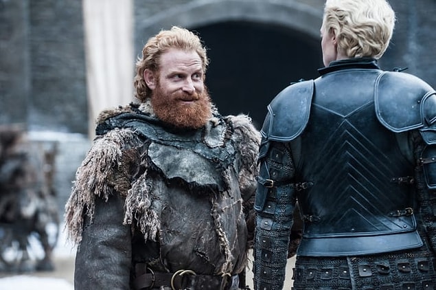 6. Tormund Brienne'e garip bir bakış atmış.