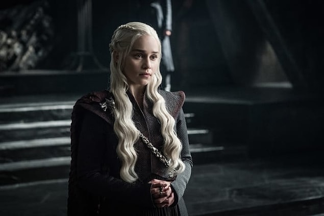 11. Daenerys temkinli ve ciddi duruyor.