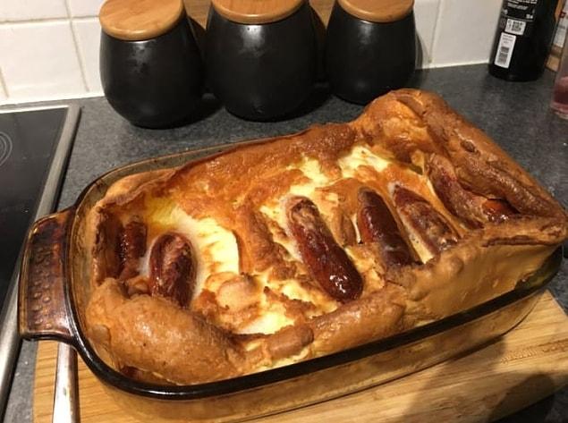 7. Toad in the hole.