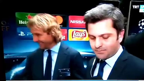 TRT Spor Spikerinin Nedved'le Akıllara Durgunluk Veren İtalyanca Röportajı