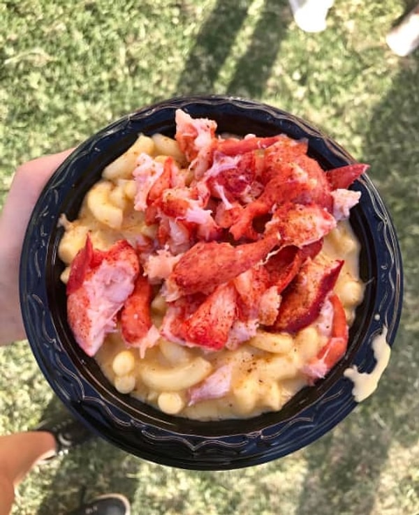 4. Макароны с лобстером и сыром