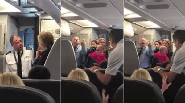 ABD'den Bir Skandal Daha! Bebek Arabasını Üst Dolaba Yerleştirmek İsteyen Anne Görevli Tarafından Hırpalandı