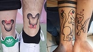Ortak Bir Simgeyi Vücutlarında Taşımak İsteyen Romantik Çiftler İçin 20 Sevimli Dövme