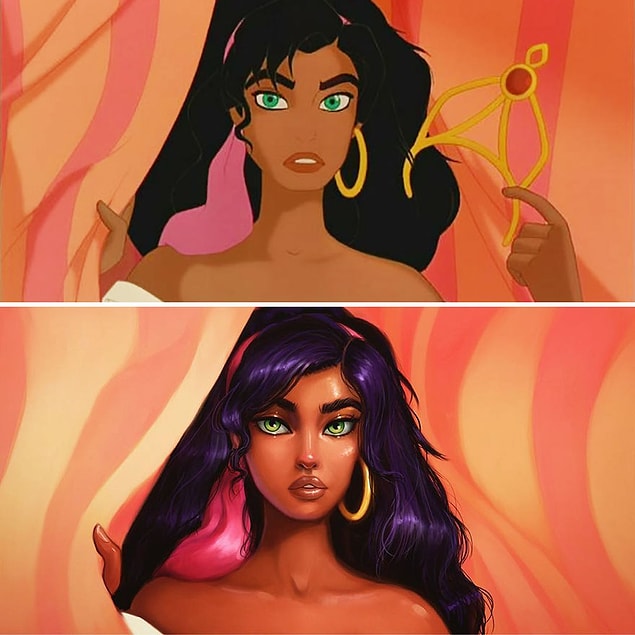 4. Esmeralda, The Hunchback of Notre-dame