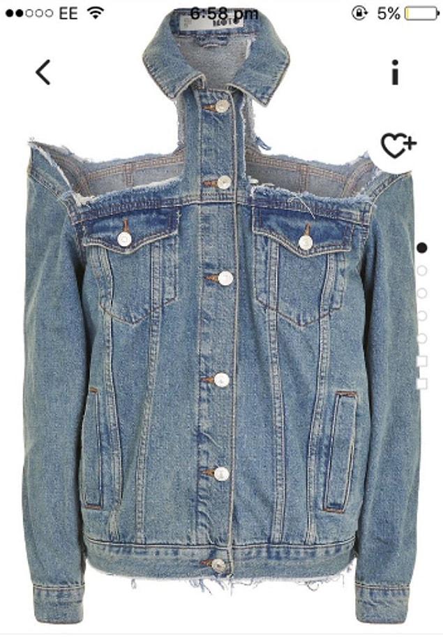6. OR, this SHOULDERLESS JACKET, maybe? 👏👏👏