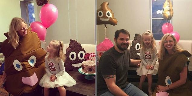 Audrey wanted an all-encompassing theme… the glorious theme of poop.