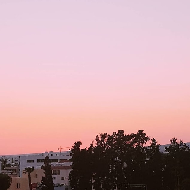 4. Pembe tonlarında gün batımı!