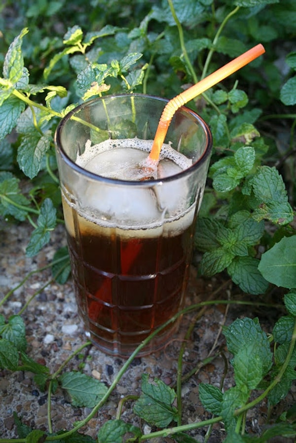 4. Эрл Грей с лимонно-мятным сиропом