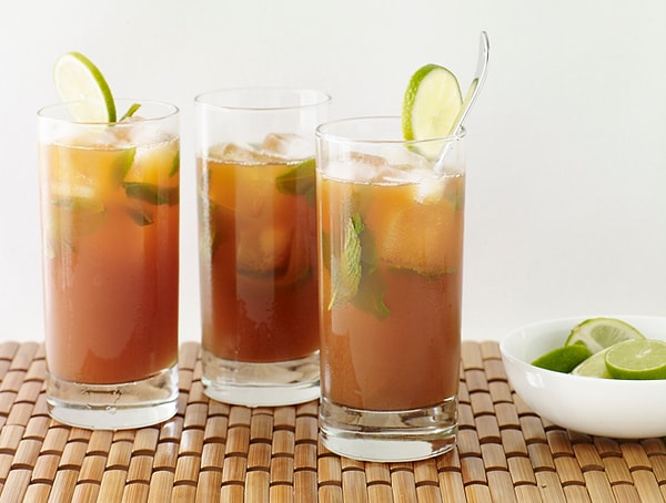 5. Чай со льдом "Мохито"