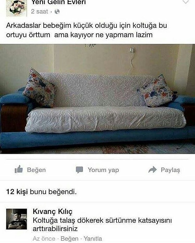 14. Sözelci gelin Facebook'a veda etti bu cevaptan sonra.