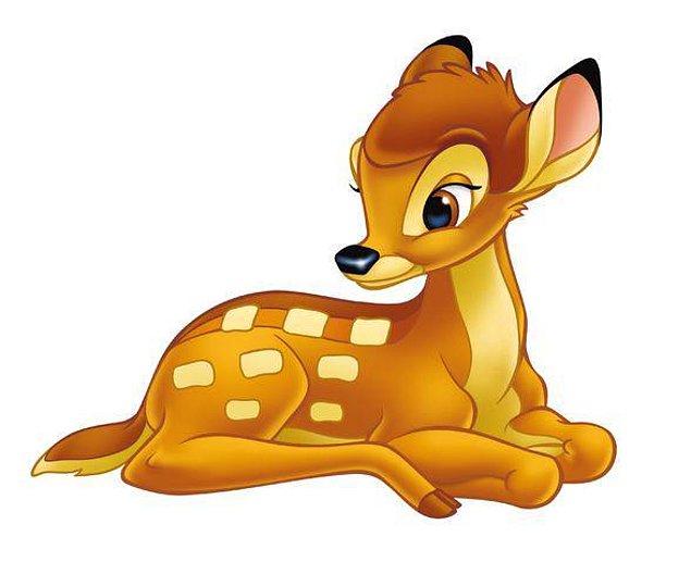 Bildiğiniz Disney karakteri sevimli Bambi'ye benzedikten sonra pozunuz tamamdır.