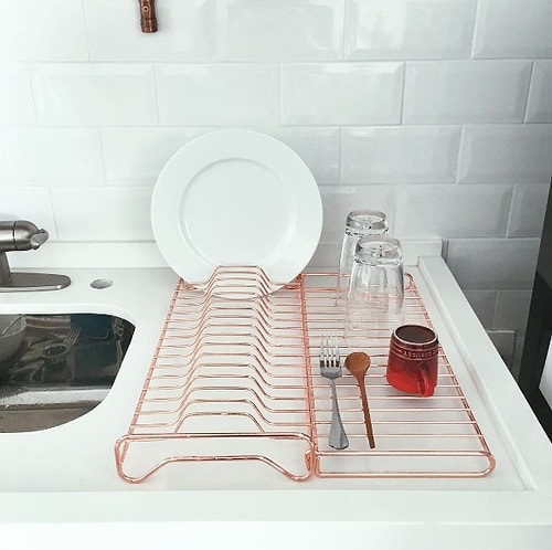 "Rose gold" aksesuarlar.