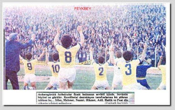 'Kupa Beyi' olarak futbol tarihimize yer eden Ankaragücü 1981 tarihinde 5 gün içerisinde 2 kupa kazanmasının ardından 19 Mayıs Stadı'nın tribünlerinden tek ses yükselir "Gururluyuz Güçlüyüz, biz Ankaragüçlüyüz.."