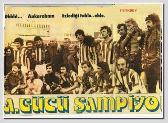 Şan ve şerefle dolu büyük Ankaragücü, 2 kez UEFA Kupası ve 2 kez de UEFA Kupa Galipleri Kupası'nda ülkemizi temsil etmiştir. 2 kez de Türkiye Kupasını kazanmıştır.