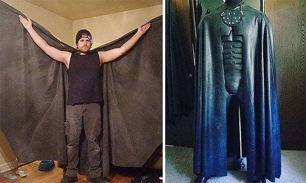 6. Костюм Бэтмена