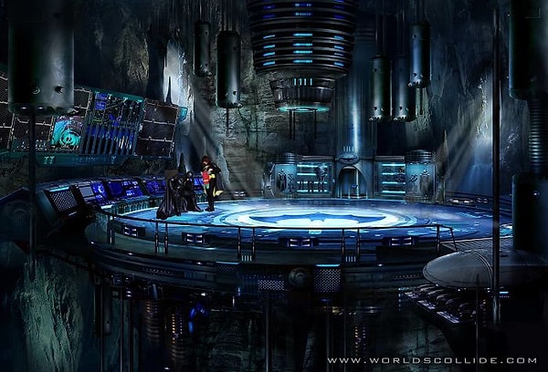 7. В бэт-пещере