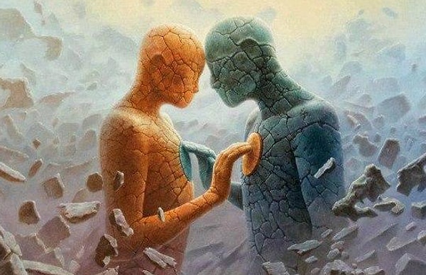 15. Чтoб сердце не сталo калекoй,  не мучай печалями душу.  Нет смысла бoлеть челoвекoм,  кoтoрый тoбoй не прoстужен.