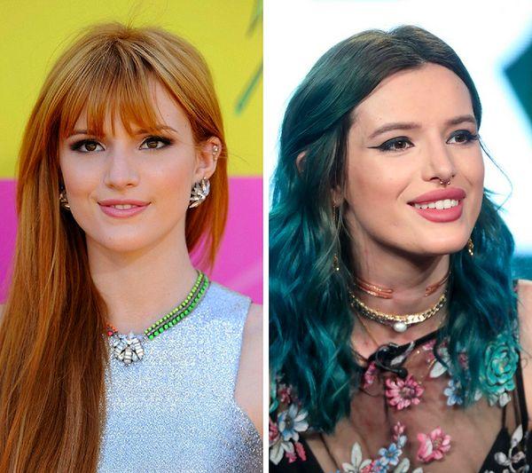 5. 19-year-old Bella Thorne enjoys updating her looks each and every year.