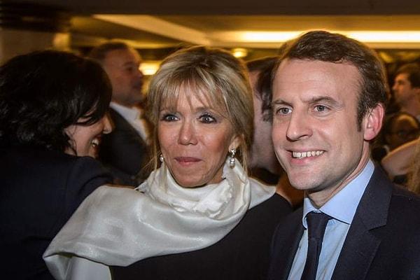 Brigitte ve Emmanuel Macron çifti, okulda tanıştı. Brigitte bir öğretmendi, Emmanuel de 15 yaşında bir öğrenci...