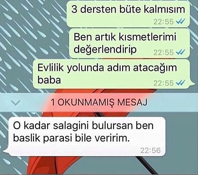 15. Baba demesene öyle