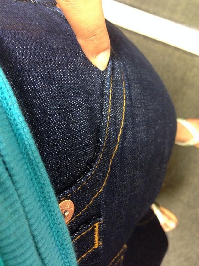 5. Kot pantolonların yalandan cepleri. 😒👖