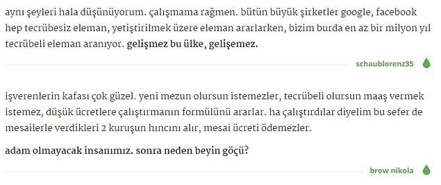 Ekşi Sözlük başta olmak üzere sosyal medyada da kendine yer buldu.