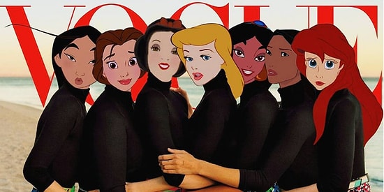 Художник переносит диснеевских принцесс в современную жизнь, и все в восторге