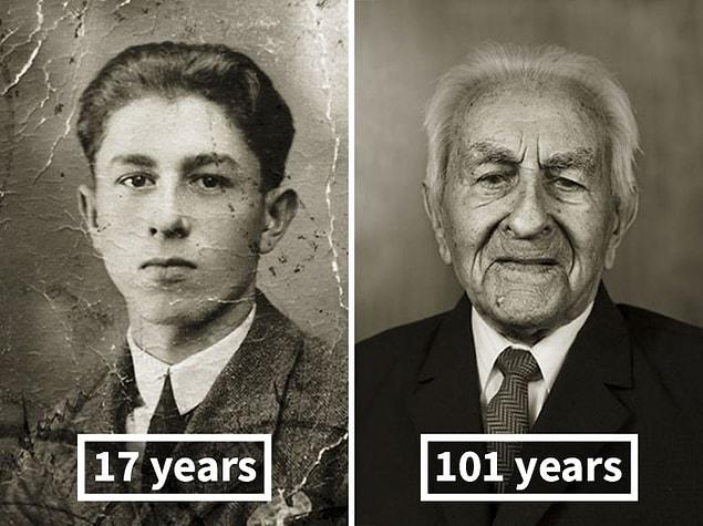 9. Antonín Baldrman, 17 Years Old (Skilled Locksmith), 101 Years Old