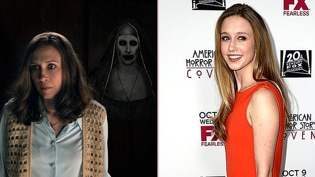 4. American Horror Story's Taissa Farmiga is playing The Nun in the Conjuring spinoff.