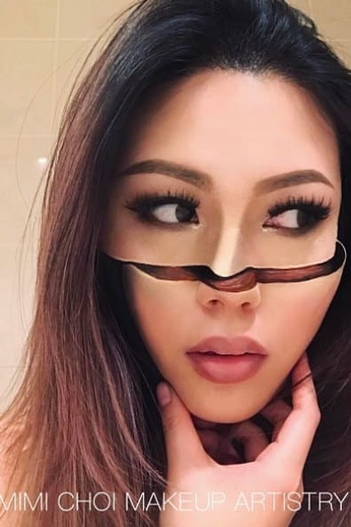 Çalışmalarında optik illüzyonlara yer veren Mimi Choi aşşııırııı yetenekli bir makyaj sanatçısı!
