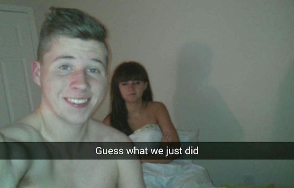 15 Super Awkward After Sex Selfies That Will Make You Cringe